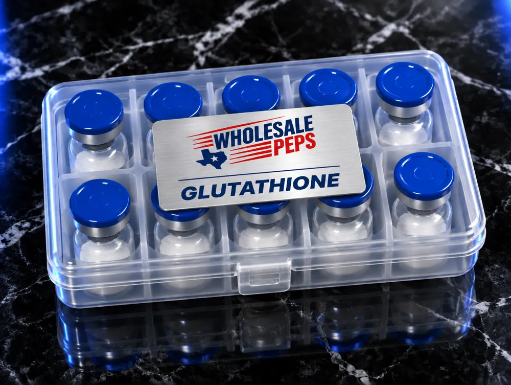 Wholesale Peps Glutathione kit — clear case of 10 vials