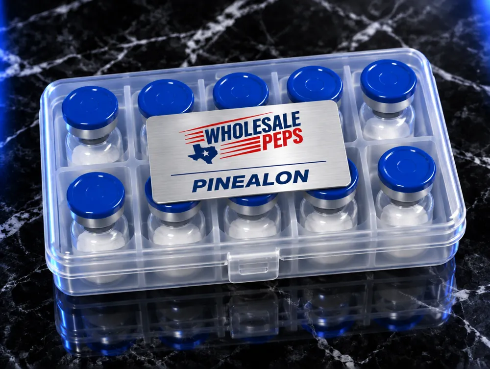 Wholesale Peps Pinealon kit — clear case of 10 vials