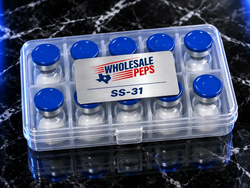 Wholesale Peps SS-31 kit — clear case of 10 vials