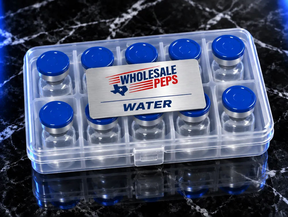 Wholesale Peps Water kit — clear case of 10 vials
